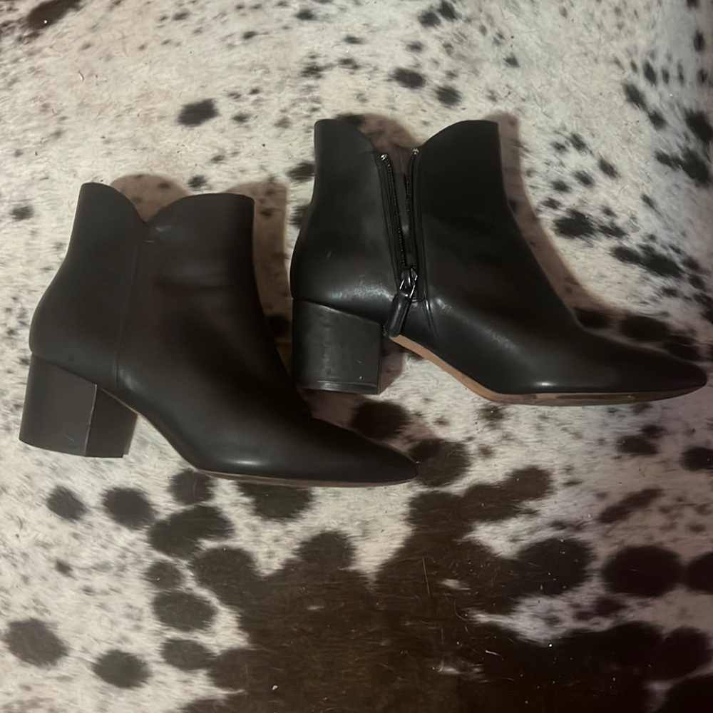 Cole haan black booties
